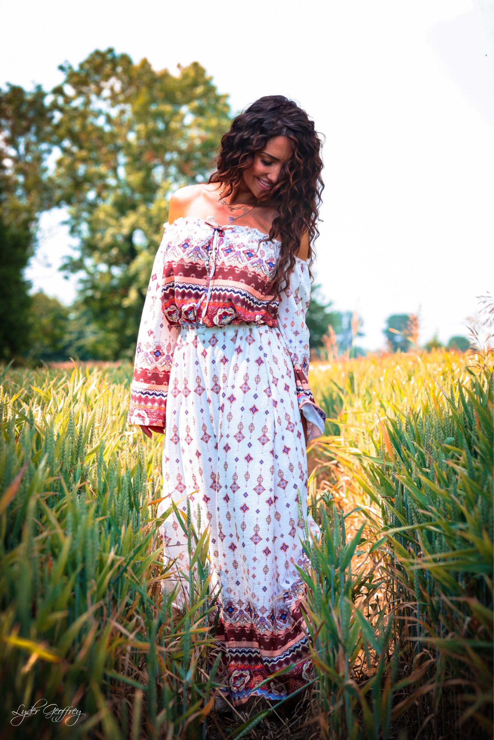 Céline en portrait dans la nature